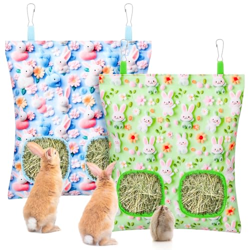 UPINS Heu-Futterspender für Kaninchen, Meerschweinchen, Heutasche für Meerschweinchen, Käfig, Heu-Futterstation für Kaninchen, Tiere, kleine Haustiere und Chinchillas, Hamstersc UPINS Heu-Futterspender für Kaninchen, Meerschweinchen, Heutasche für Meerschweinchen, Käfig, Heu-Futterstation für Kaninchen, Tiere, kleine Haustiere und Chinchillas, Hamstersc von UPINS