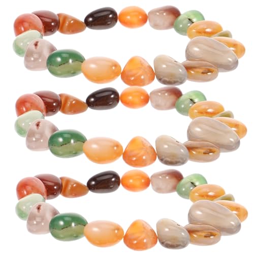 UPKOCH 1 Packung Yuhua Stein Achatkiesel Aquarium Ornamente Zimmerpflanze Gartenkies Kieselsteine ​​Für Wasserspiele Garteneinfassungen Aquariumkies Aquarium Dekorationen von UPKOCH