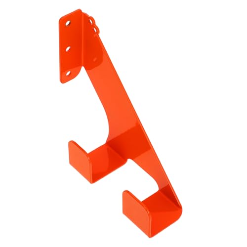 UPKOCH 1 Satz Bohrerhalter Wandhalterung Kettenhalter Für Kettensägen Robuster Wandhaken Kettensägenhaken Hochleistungshaken Kettensägenwerkzeuge Kettensägenhalter Stahl Orange von UPKOCH