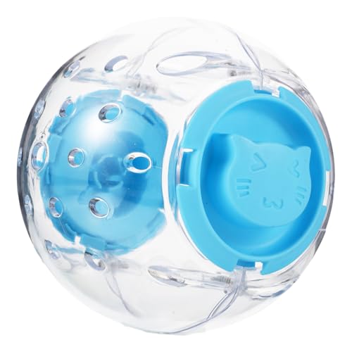 UPKOCH 1 Satz Hamster Laufball Hamster Läuft Bälle Hamster-laufball Hamster-aktivitätsball Hamsterbälle Laufende Bälle Hamster Laufrad Interaktives Hamsterspielzeug Plastik Sky-Blue von UPKOCH
