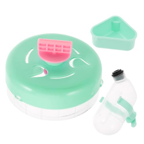 UPKOCH 1 Satz Hamster-Laufrad-Trinkbrunnen Schüssel Übung klein Haustier Trinken Hamster nager trinkflasche Hamsterfutternapf Wasserflaschenhamster Hamsterschale Abs Light Green UPKOCH 1 Satz Hamster-Laufrad-Trinkbrunnen Schüssel Übung klein Haustier Trinken Hamster nager trinkflasche Hamsterfutternapf Wasserflaschenhamster Hamsterschale Abs Light Green von UPKOCH