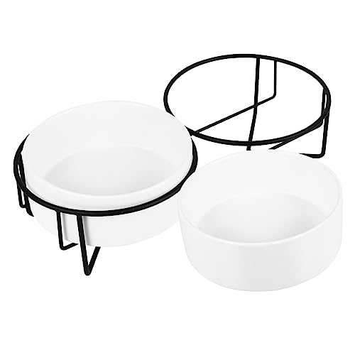 UPKOCH 1 Satz Katzenschüssel Doppelschale Bowls Pet Feeder Double Katzen -Fütterungsschalen Haustierschalen Haustier -Fütterungsschale Doppelte Futternäpfe für Haustiere Keramik UPKOCH 1 Satz Katzenschüssel Doppelschale Bowls Pet Feeder Double Katzen -Fütterungsschalen Haustierschalen Haustier -Fütterungsschale Doppelte Futternäpfe für Haustiere Keramik von UPKOCH