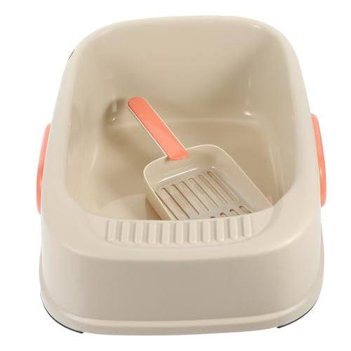 UPKOCH 1 Satz Katzentoilette Wurf Haustier Katzenklo Mülleimer Pads Halbgeschlossenes Katzentöpfchen Katzensandpfanne Katzenstreu Plastik UPKOCH 1 Satz Katzentoilette Wurf Haustier Katzenklo Mülleimer Pads Halbgeschlossenes Katzentöpfchen Katzensandpfanne Katzenstreu Plastik von UPKOCH