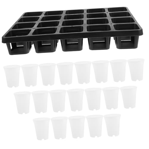 UPKOCH 1 Satz Organizer-Korb Für Fleischbecken Durchnässt Gießen Kleine Anzuchttöpfe Selbst Gartenbedarf Pflanzgefäße Für Den Kindergarten Anzuchttopf Mit Tablett Erzogen Sämling Plastik UPKOCH 1 Satz Organizer-Korb Für Fleischbecken Durchnässt Gießen Kleine Anzuchttöpfe Selbst Gartenbedarf Pflanzgefäße Für Den Kindergarten Anzuchttopf Mit Tablett Erzogen Sämling Plastik von UPKOCH