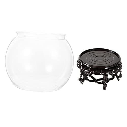 UPKOCH 1 Satz Runder Aquarium mit Basis Teiliges Transparentes Desktop Fischbecken für Pflanzen für Kleine Pottpflanzen UPKOCH 1 Satz Runder Aquarium mit Basis Teiliges Transparentes Desktop Fischbecken für Pflanzen für Kleine Pottpflanzen von UPKOCH