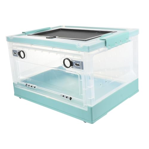 UPKOCH 1 Satz Terrarium Hamster käfig Hamster cage Tier Transport Box Nagetierhaus Hamsterkäfige drinnen Zucht meerschweinchen käfig für Haustierratten Igel Inkubator Plastik Blue von UPKOCH