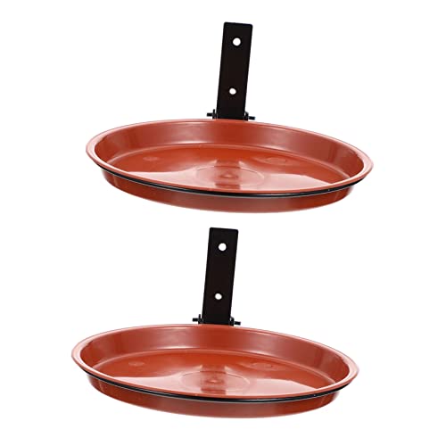 UPKOCH 1 Satz Wandmontierter Vogelfutterspender mit Futtertellern und Ständern Wetterfestes Futtergeschirr für Wildvögel für Garten UPKOCH 1 Satz Wandmontierter Vogelfutterspender mit Futtertellern und Ständern Wetterfestes Futtergeschirr für Wildvögel für Garten von UPKOCH