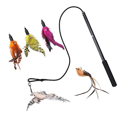 UPKOCH 1 Set Lustiges Katzenspielzeug Stimulierend Für Den Innenbereich Stimulierend Katzen Teaser Zubehör Katzenspielzeug Katzenkauspielzeug Stick Neckende Aktivität Fesselndes UPKOCH 1 Set Lustiges Katzenspielzeug Stimulierend Für Den Innenbereich Stimulierend Katzen Teaser Zubehör Katzenspielzeug Katzenkauspielzeug Stick Neckende Aktivität Fesselndes von UPKOCH