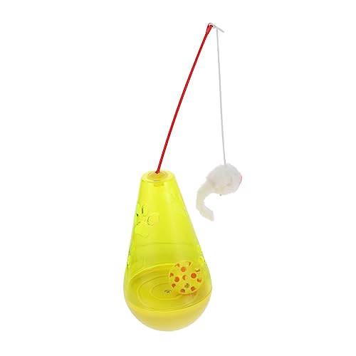 UPKOCH 1 Set Tumbler Katzenspielzeug Katzenleckerli Langsame Tumbler Katzenleckerli Spender Katzenbedarf Katzenfutter Spender Haustier Iq Futter Katzen Tumbler Leckerli von UPKOCH