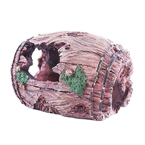 UPKOCH 1 Stück Aquarium Dekoration Resin Skull Hiding Decor für Garnelen und Fische Einzigartige Stilvolle Aquarienverzierung Sorgt für Natürliche und Komfortable Umgebung für Fischbecken von UPKOCH