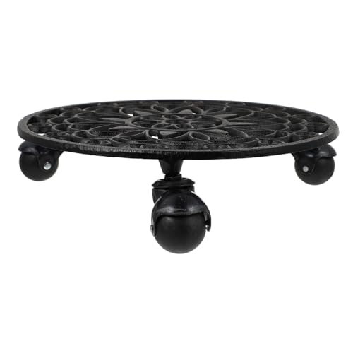 UPKOCH 1 Stück Beweglicher Blumentopf Zimmerpflanze Untertasse drinnen Indoor -Pflanzer beweglicher Ständer bewegliches Blumentopftablett mobiles Blumentopftablett Eisen Schwarz UPKOCH 1 Stück Beweglicher Blumentopf Zimmerpflanze Untertasse drinnen Indoor -Pflanzer beweglicher Ständer bewegliches Blumentopftablett mobiles Blumentopftablett Eisen Schwarz von UPKOCH