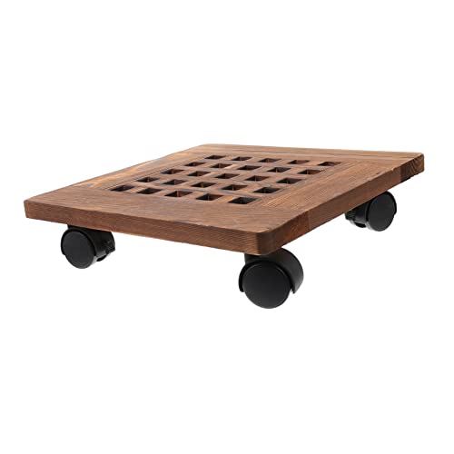 UPKOCH 1 Stück Blumentopftablett Bewegliches Blumentopftablett Pflanztopf Für Den Innenbereich Rollbare Pflanztopftabletts Für Pflanzen Pflanztablett Pflanzgefäße Blumentopftablett von UPKOCH