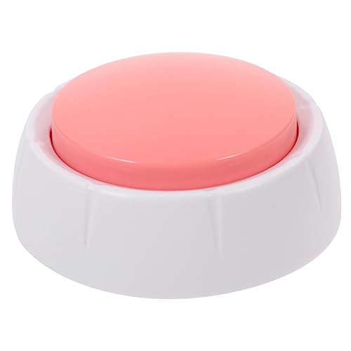 UPKOCH 1 Stück Einzelfunktion Pet Sprachaufnahme Taste Kommunikationsgerät für Hunde Fördert das Training und Stärkt die Bindung Rosa Batterien UPKOCH 1 Stück Einzelfunktion Pet Sprachaufnahme Taste Kommunikationsgerät für Hunde Fördert das Training und Stärkt die Bindung Rosa Batterien von UPKOCH