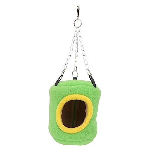 UPKOCH 1 Stück Haustier warmes Baumwollnest Bett Vogelnest klein Vogel Papageien Und pet Bed vogelkäfig Haustierhocker Baumwollnest für Haustiere Winter warmes Nest kurzer Plüsch Green UPKOCH 1 Stück Haustier warmes Baumwollnest Bett Vogelnest klein Vogel Papageien Und pet Bed vogelkäfig Haustierhocker Baumwollnest für Haustiere Winter warmes Nest kurzer Plüsch Green von UPKOCH