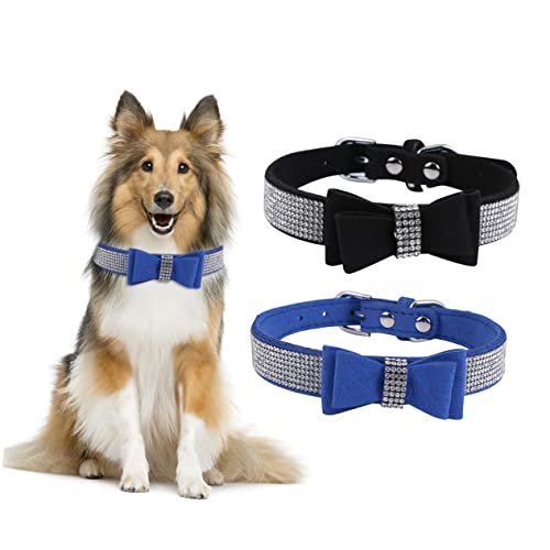 UPKOCH 1 Stück Haustierhundkragen Kette binden Farbe Hundehalsband Pfote Nacken Hund Schleife Fliegehalsbänder für Haustiere weibliches Katzenhalsband Luxushundkragen von UPKOCH