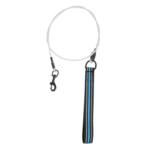 UPKOCH 1 Stück Hundeleine für geformt im Freien Schild robust Hundeseil Leine aus Stahldraht Outdoor-Wanderseil Haustierseil aus Stahldraht Leine mit Griff Hochleistungsleine Nylon Blau UPKOCH 1 Stück Hundeleine für geformt im Freien Schild robust Hundeseil Leine aus Stahldraht Outdoor-Wanderseil Haustierseil aus Stahldraht Leine mit Griff Hochleistungsleine Nylon Blau von UPKOCH