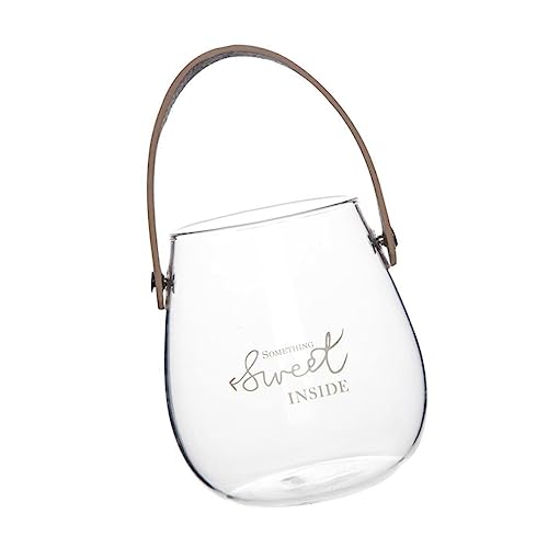 UPKOCH 1 Stück Ledergriff Glasglas Schreibtisch Tischplatte Terrarienglas Pflanzen dekorativ Gold hydroponische Flasche modern Blau Blumen für Glasvase Hydroponische Pflanzvase Weiß UPKOCH 1 Stück Ledergriff Glasglas Schreibtisch Tischplatte Terrarienglas Pflanzen dekorativ Gold hydroponische Flasche modern Blau Blumen für Glasvase Hydroponische Pflanzvase Weiß von UPKOCH