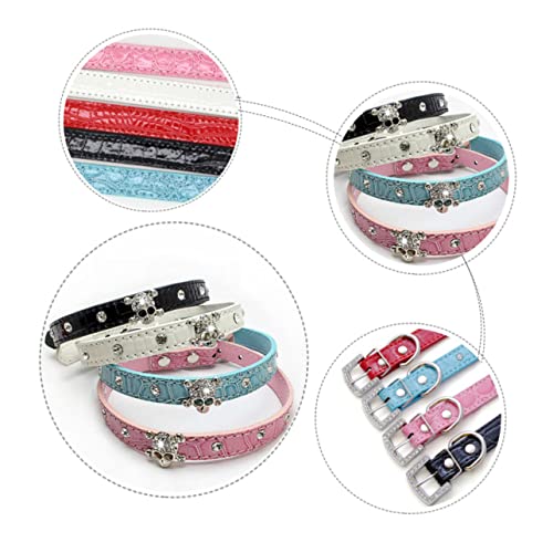 UPKOCH 1 Stück Schädelhundkragen Stichworte Hunde für Haustiere Name groß Halloween-Haustierbedarf Halloween-Halsband für Haustiere Party-Kragen Pu Black UPKOCH 1 Stück Schädelhundkragen Stichworte Hunde für Haustiere Name groß Halloween-Haustierbedarf Halloween-Halsband für Haustiere Party-Kragen Pu Black von UPKOCH