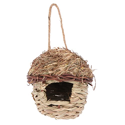 UPKOCH 1 Stück Stroh Vogelnest Hand Vogelhaus Für Gartenmaterial Vogelnest Stroh Vogelnest Holzstamm Gewebtes Vogelhaus Vogelhäuser Für Draußen Weihnachtsdekor Gewebte Vogelhütte UPKOCH 1 Stück Stroh Vogelnest Hand Vogelhaus Für Gartenmaterial Vogelnest Stroh Vogelnest Holzstamm Gewebtes Vogelhaus Vogelhäuser Für Draußen Weihnachtsdekor Gewebte Vogelhütte von UPKOCH