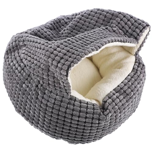 UPKOCH 1 Stück Warmes Haustierbett Winterliches Katzenhaus Winterliches Hundenest Haustierbett Katze Gemütliches Katzenbett Bettkatze Warm Grau Pp-Baumwolle Mit Hoher Widerstandsfähigkeit UPKOCH 1 Stück Warmes Haustierbett Winterliches Katzenhaus Winterliches Hundenest Haustierbett Katze Gemütliches Katzenbett Bettkatze Warm Grau Pp-Baumwolle Mit Hoher Widerstandsfähigkeit von UPKOCH