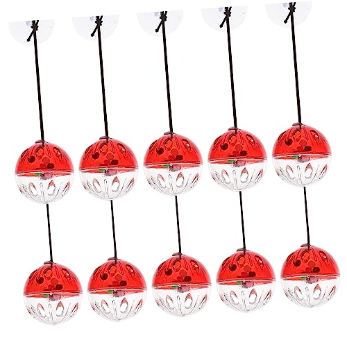 UPKOCH 10 Stück Saugnapfkapselglotzspielzeug klein Katzenspielzeug Ball Katzenspiele drinnen anregend für Haustierspielzeugzubehör Katze Kätzchen Plastik UPKOCH 10 Stück Saugnapfkapselglotzspielzeug klein Katzenspielzeug Ball Katzenspiele drinnen anregend für Haustierspielzeugzubehör Katze Kätzchen Plastik von UPKOCH