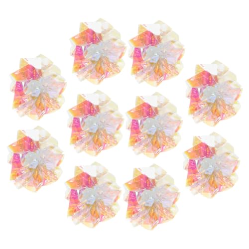 UPKOCH 10 Stück Teiliges Crinkle Ball Bunte Strapazierfähige Knisterbälle für Indoor Kitten Interaktive Katzenbälle zur Beschäftigung und Bewegung Geräuschaktivierende Katzenspielzeuge von UPKOCH
