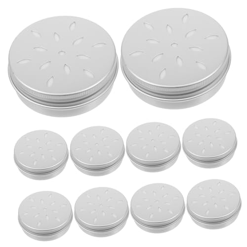 UPKOCH 10 Stück Teiliges Dufttraining für Hunde Aluminium Trainingsbehälter mit Belüftungsöffnungen für Effektives Schnüffeltraining und Aromatherapie zu Hause UPKOCH 10 Stück Teiliges Dufttraining für Hunde Aluminium Trainingsbehälter mit Belüftungsöffnungen für Effektives Schnüffeltraining und Aromatherapie zu Hause von UPKOCH