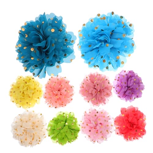 UPKOCH 10 Stück für Haustiere blumen hundehalsband Blumenhundkette blumenhalsband für hunde Katzenkragen mit Blume Blumenhalsband für Haustiere Hundepflege Blumenkragen von UPKOCH