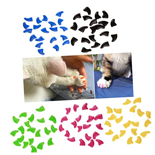 UPKOCH 100 Stück Pet Nagelkappen S Bunte Krallenschutz Kappen für Katzen Hunde Weicher Pfotenschutz Krallenkappen Krallenschutz Katzen Hunde UPKOCH 100 Stück Pet Nagelkappen S Bunte Krallenschutz Kappen für Katzen Hunde Weicher Pfotenschutz Krallenkappen Krallenschutz Katzen Hunde von UPKOCH