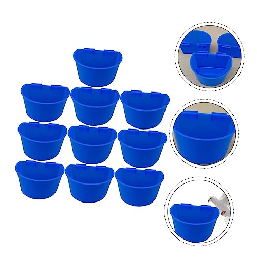 UPKOCH 10Stücke Taubenfutter Schüsseln aus Dickem Plastik Hängende Wasserversorgung für Halbmondförmige Futterboxen für Taubenkäfige und Langlebig UPKOCH 10Stücke Taubenfutter Schüsseln aus Dickem Plastik Hängende Wasserversorgung für Halbmondförmige Futterboxen für Taubenkäfige und Langlebig von UPKOCH