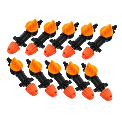 UPKOCH 10Stücke Tropfbewässerungsstrahler mit Wasserfluss Einstellbare Mikrospray Emitter für Garten Obstbäume und Baumschulen Effizientes Tropfbewässerungssystem UPKOCH 10Stücke Tropfbewässerungsstrahler mit Wasserfluss Einstellbare Mikrospray Emitter für Garten Obstbäume und Baumschulen Effizientes Tropfbewässerungssystem von UPKOCH
