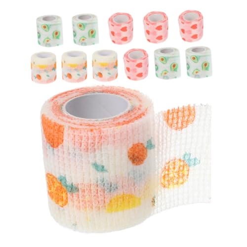 UPKOCH 12 Rollen Teiliges Selbsthaftendes Elastisches Hundepfoten Verbandset Atmungsaktive Nicht Gewebte Fixierbinde für Wundschutz Anpassbar und Bequem für Outdoor und Verletzungspflege UPKOCH 12 Rollen Teiliges Selbsthaftendes Elastisches Hundepfoten Verbandset Atmungsaktive Nicht Gewebte Fixierbinde für Wundschutz Anpassbar und Bequem für Outdoor und Verletzungspflege von UPKOCH