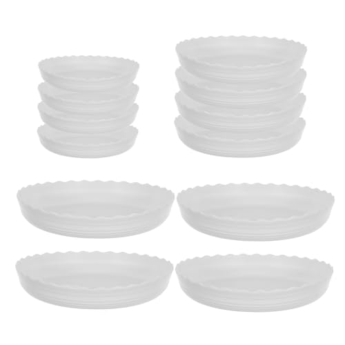 UPKOCH 12 Stück Blumentopf Untersetzer Kunststoff Runde Blumentopf Teller mit Wasserablauf Robuste Pflanzenunterlage für Garten und Innenbereiche für Gesunde Pflanzenpflege UPKOCH 12 Stück Blumentopf Untersetzer Kunststoff Runde Blumentopf Teller mit Wasserablauf Robuste Pflanzenunterlage für Garten und Innenbereiche für Gesunde Pflanzenpflege von UPKOCH