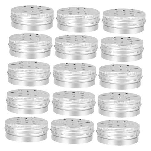 UPKOCH 15 Stück Teiliges Aluminium Nose Work Trainingsset für Hunde Langlebige Tragbare Geruchsbehälter Professionelles Such Spürtraining Kompakt für Innen Außeneinsatz von UPKOCH