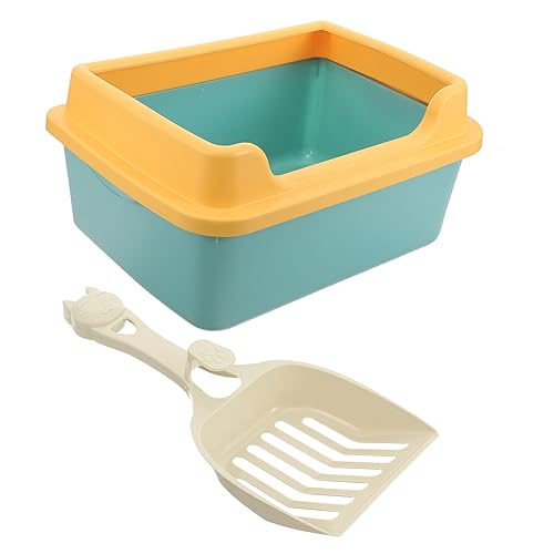 UPKOCH 1Satz Kätzchen Für Abnehmbare Katzentoilette Mit Spritzschutz Haustier Katzentoilette Für Kätzchen Kompaktes Design von UPKOCH