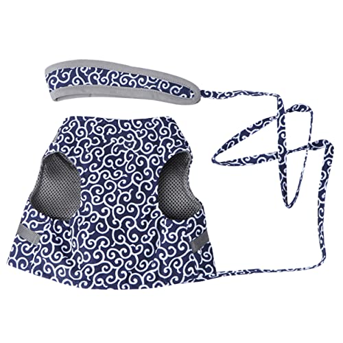 UPKOCH Katzengeschirr Mit Leine Für Katzen Brustgurt Aus Polyester Canvas Atmungsaktiv Und Robust Für Haustiere Katzenwesten Stil Softgeschirr Blau UPKOCH Katzengeschirr Mit Leine Für Katzen Brustgurt Aus Polyester Canvas Atmungsaktiv Und Robust Für Haustiere Katzenwesten Stil Softgeschirr Blau von UPKOCH