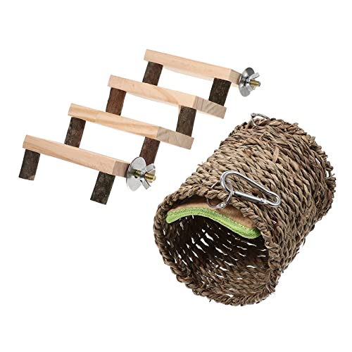 UPKOCH 1Satz Meerschweinchen und Warmes Nest für Kleintiere Sicheres Versteck und Schlafplatz Gemütlicher Kletterbereich für Hamster und Chinchillas Schützt Kälte von UPKOCH