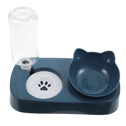 UPKOCH 1Satz Pet Wasserspender Und Futternapf Für Katzen Und Automatischer Rutschfester Haustier Essnapf Mit Abnehmbaren Für Gesunde von UPKOCH