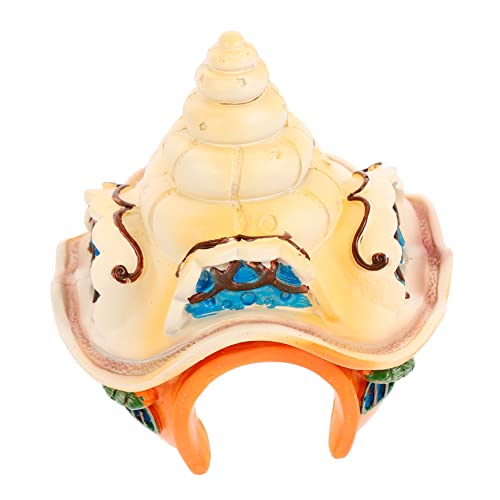 UPKOCH 1Stück Aquarium Harzdekoration Mit Conch Für Aquarien Und Terrarien Für Fische Schildkröten Und Reptilien UPKOCH 1Stück Aquarium Harzdekoration Mit Conch Für Aquarien Und Terrarien Für Fische Schildkröten Und Reptilien von UPKOCH