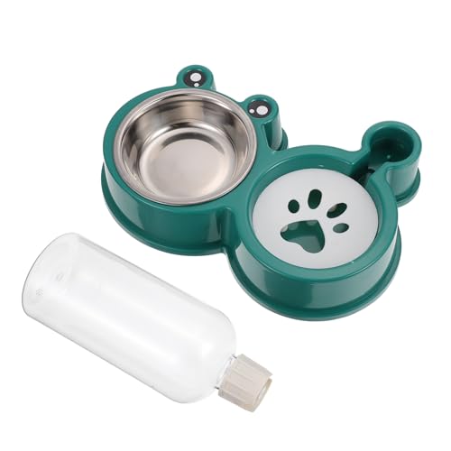 UPKOCH 1Stück Automatischer Katzenwasserspender Mit Rutschfester Unterlage Katzen Und Hundenapf Auslaufsicheres Futter Und Wasserset Haustierzubehör Für Katzen von UPKOCH