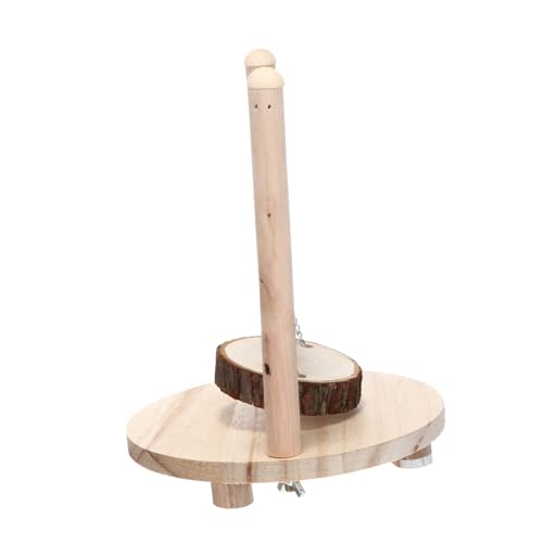 UPKOCH Holz Hamster Spielzeug Eichhörnchen Desktop Schaukel Langlebiges Käfigspielzeug Für Kleintiere Fördert Bewegung Und Koordination Für Hamster Und Rennmäuse von UPKOCH