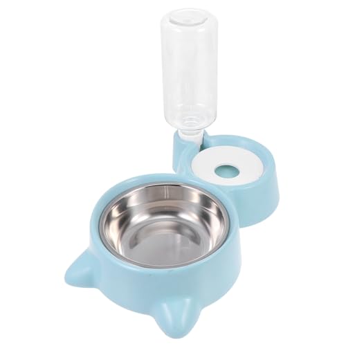 UPKOCH 1Stück Katzenfreundlicher Automatischer Futter Und Wasserspender Mit Schale Für Kleine Haustiere Katzenohrförmiges Design Für Langlebig von UPKOCH