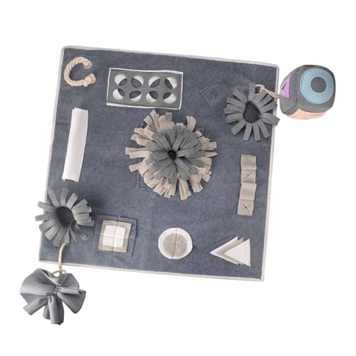 UPKOCH 1Stück Pet Sniff Pad für Langsame Fütterung Waschbare Trainingsmatte aus Filzstoff für Hunde und Katzen Fördert Schnüffelspiel und Geistige Anregung UPKOCH 1Stück Pet Sniff Pad für Langsame Fütterung Waschbare Trainingsmatte aus Filzstoff für Hunde und Katzen Fördert Schnüffelspiel und Geistige Anregung von UPKOCH