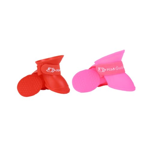 UPKOCH 2 Paare Stiefel Für Hunde Hundeschuhe Schuhe Für Hunde Zufällige Farbe UPKOCH 2 Paare Stiefel Für Hunde Hundeschuhe Schuhe Für Hunde Zufällige Farbe von UPKOCH