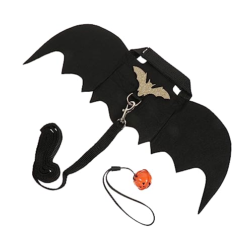 UPKOCH 2 Sätze Halloween Kaninchenkostüm mit Robustem Fledermausflügel Zartem Hasengeschirr Verstellbar Bequem und Langlebig Geeignet für Kaninchen Cosplay Haustierparty und Festliche UPKOCH 2 Sätze Halloween Kaninchenkostüm mit Robustem Fledermausflügel Zartem Hasengeschirr Verstellbar Bequem und Langlebig Geeignet für Kaninchen Cosplay Haustierparty und Festliche von UPKOCH