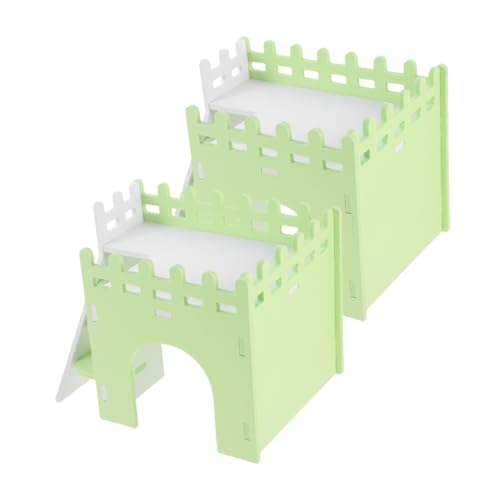 UPKOCH 2 Sätze Hamster Versteck Haus PVC Kleintier Rückzugsort Sicher Gemütlich für Hamster Meerschweinchen Kaninchen Spieltunnel und Versteck UPKOCH 2 Sätze Hamster Versteck Haus PVC Kleintier Rückzugsort Sicher Gemütlich für Hamster Meerschweinchen Kaninchen Spieltunnel und Versteck von UPKOCH