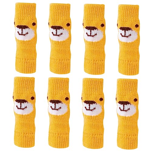 UPKOCH 2 Sätze Niedliche Hundebeinsocken mit Rutschfestem Schutz Weiche Welpen Beinmanschetten Gelb Atmungsaktiv Elastisch Geeignet für Haustiere Pflegeleicht Innen und Außen UPKOCH 2 Sätze Niedliche Hundebeinsocken mit Rutschfestem Schutz Weiche Welpen Beinmanschetten Gelb Atmungsaktiv Elastisch Geeignet für Haustiere Pflegeleicht Innen und Außen von UPKOCH