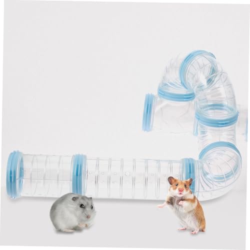 UPKOCH 2 Sätze Teiliges Hamster Röhren aus Robustem Transparenter DIY Tunnel mit Sicherer Käfig Zubehör für Hamster Meerschweinchen Igel und Kleine Haustiere Fördert Aktivität und UPKOCH 2 Sätze Teiliges Hamster Röhren aus Robustem Transparenter DIY Tunnel mit Sicherer Käfig Zubehör für Hamster Meerschweinchen Igel und Kleine Haustiere Fördert Aktivität und von UPKOCH