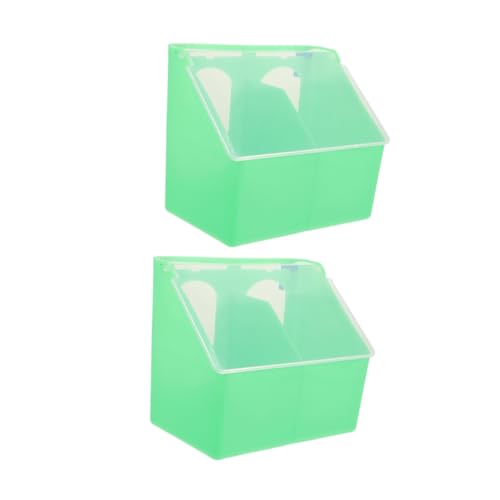 UPKOCH 2 Stck Teiliges Tauben Futter Wasserspender Deckel Doppellöchrig Multifunktionaler Hängebehälter für Vogelfutter Gesundheitsbox und Wassertränke Geeignet für Tauben Papageien und UPKOCH 2 Stck Teiliges Tauben Futter Wasserspender Deckel Doppellöchrig Multifunktionaler Hängebehälter für Vogelfutter Gesundheitsbox und Wassertränke Geeignet für Tauben Papageien und von UPKOCH