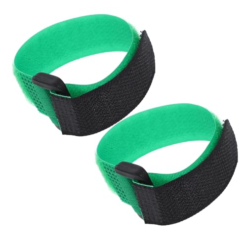 UPKOCH 2 Stück Anti-Verhaken-Hahnhalsband wiederverwendbares Krähenhalsband Nackengurte für Geflügel Austauschbar kräht groß Ersatz für Geflügelbänder krähsichere Nackenbänder Nylon Green von UPKOCH